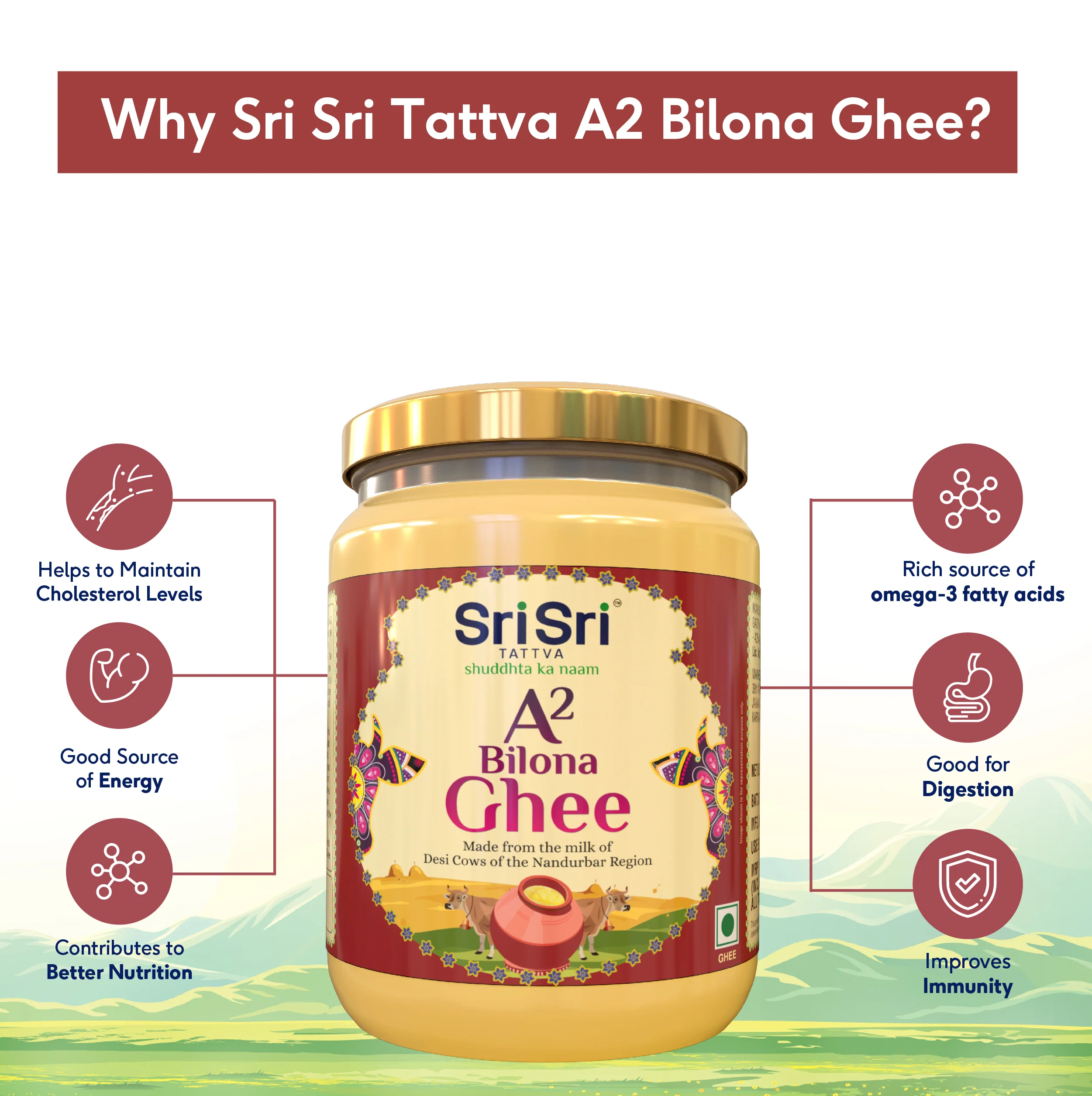 A2 Bilona Ghee, 500 ml - Image 4