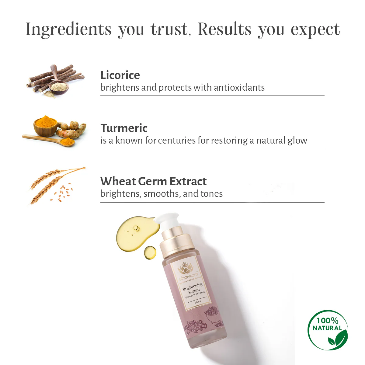 Brightening Serum, by Shankara - 30 ml - Image 3
