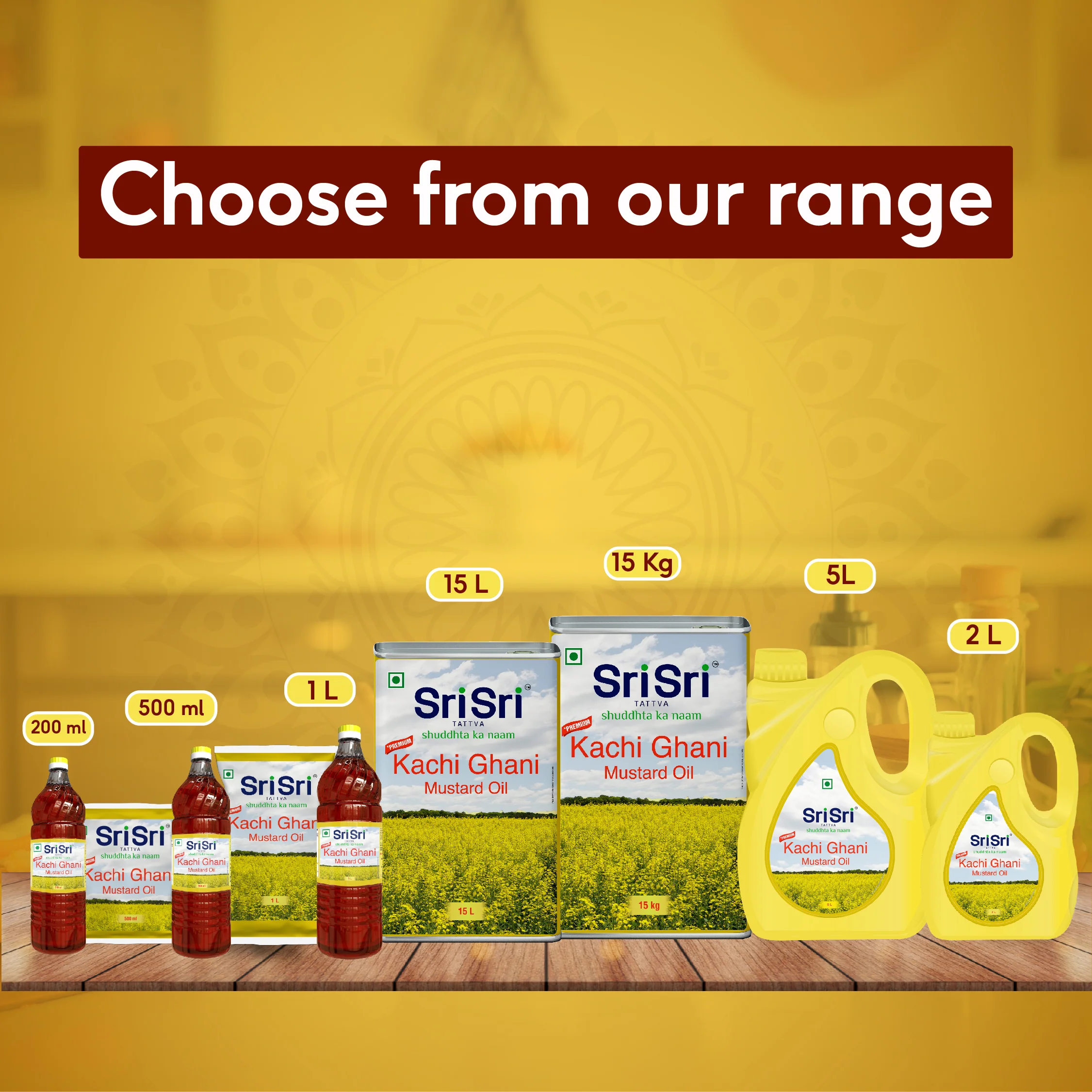 Premium Kachi Ghani Mustard Oil Bottle, 1 L - Image 6