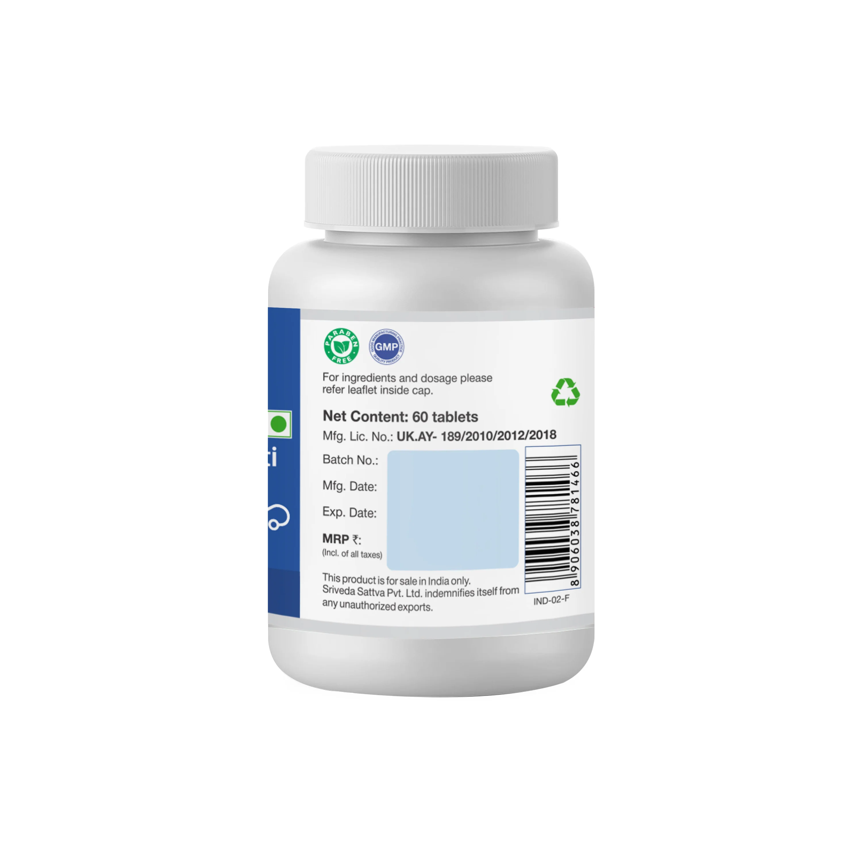 Pradarashamaka Vati - Gynce Care, 60 Tabs | 500 mg - Image 3